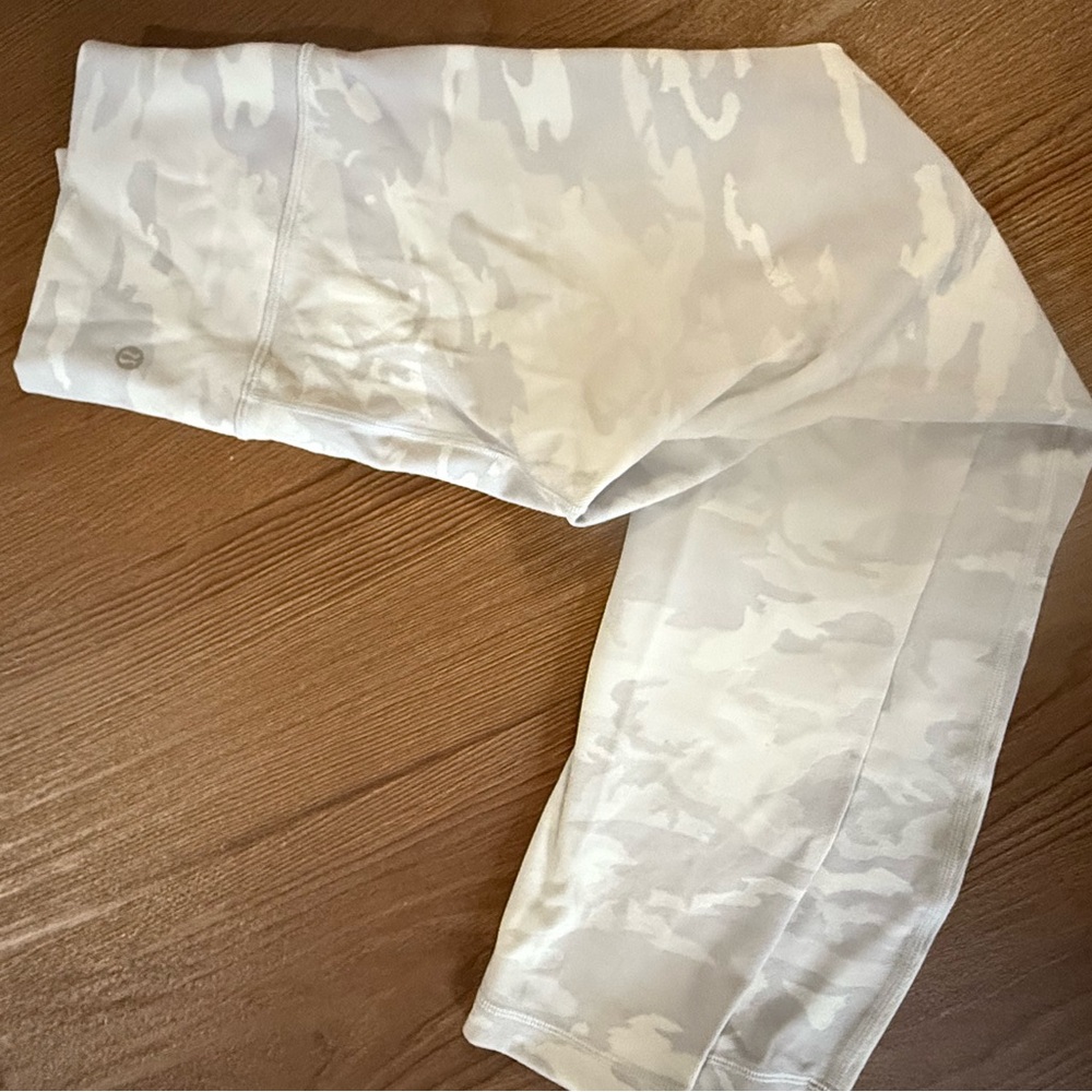 Lululemon white camo leggings